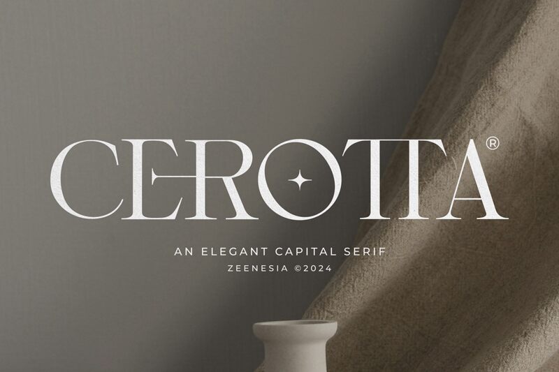 Cerotta Czcionka