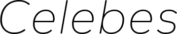 Celebes-ThinItalic