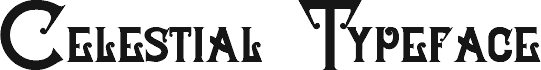 Celestial Typeface