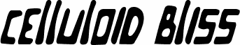 Celluloid Bliss Condensed Regular Italic