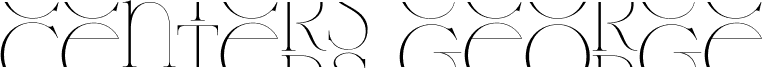 CentersGeorge-Regular