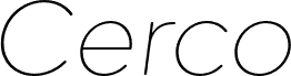 Cerco DEMO Thin Italic