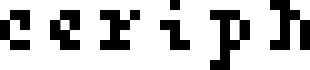 Preview of the ceriph 05_56 font