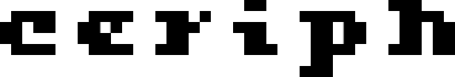 Preview of the ceriph 05_64 font
