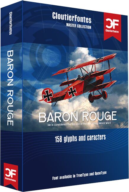 CF Baron Rouge Schriftart