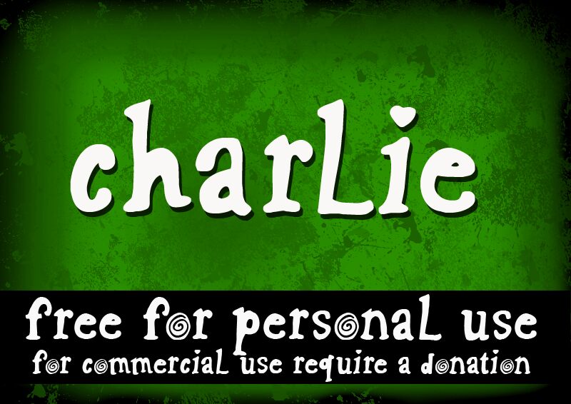 CF Charlie Schriftart