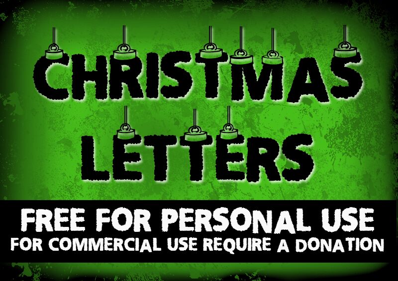 CF Christmas Letters Carattere