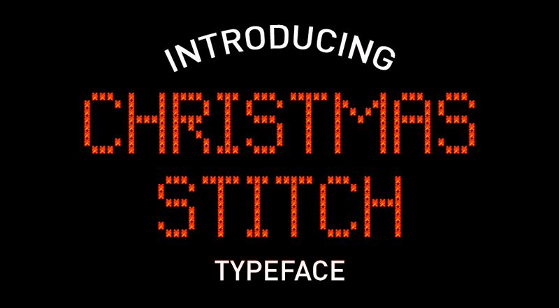 CF Christmas Stitch Carattere