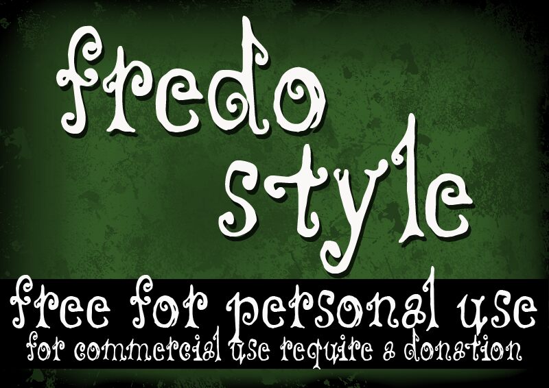 CF Fredo Style Schriftart