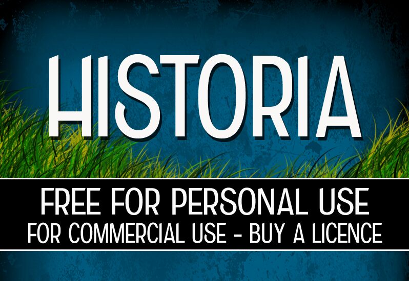 CF Historia Schriftart