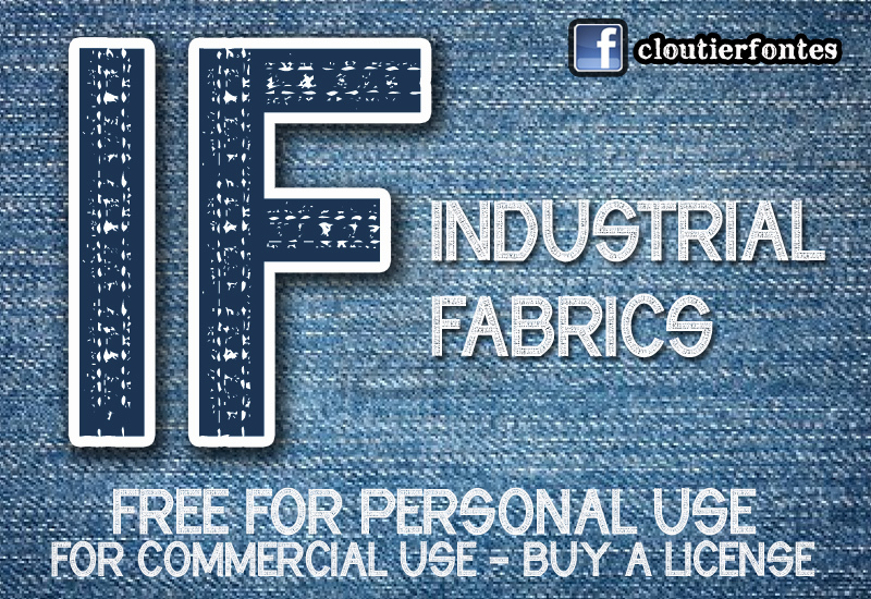 CF Industrial Fabrics Czcionka