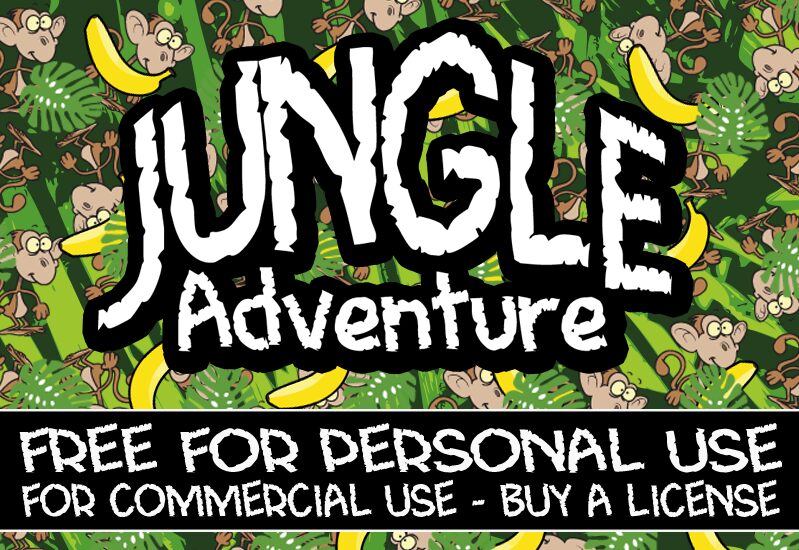 CF Jungle Adventure Schriftart