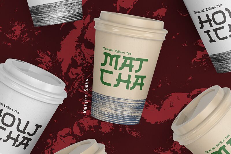 CF Kenjiro Шрифт