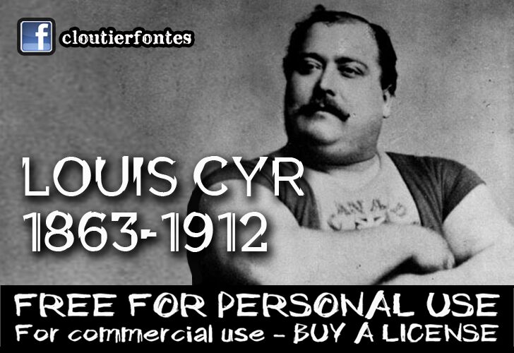CF Louis Cyr Font