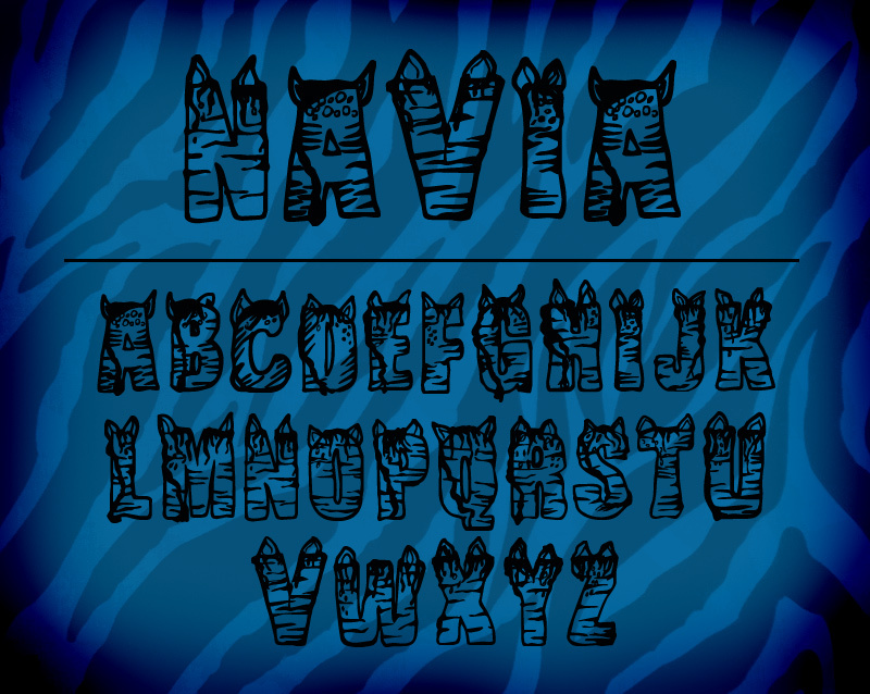 CF NaVia Schriftart