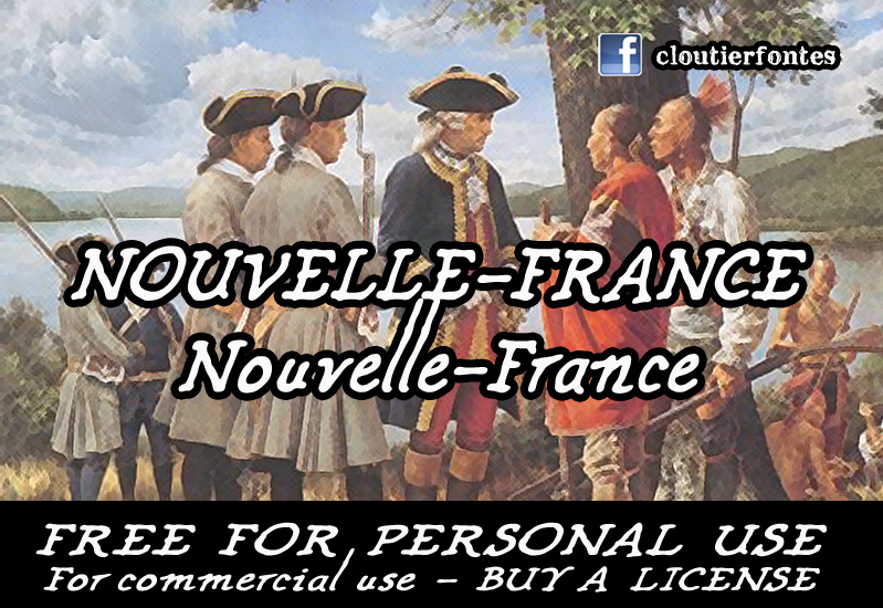 CF Nouvelle France Schriftart