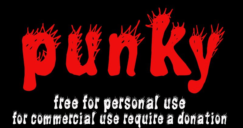 CF Punky Schriftart