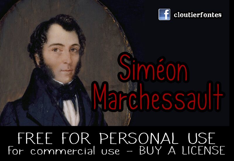 CF Simeon Marchessault Czcionka