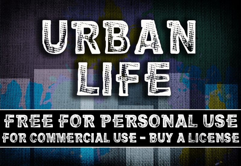 CF Urban Life Schriftart