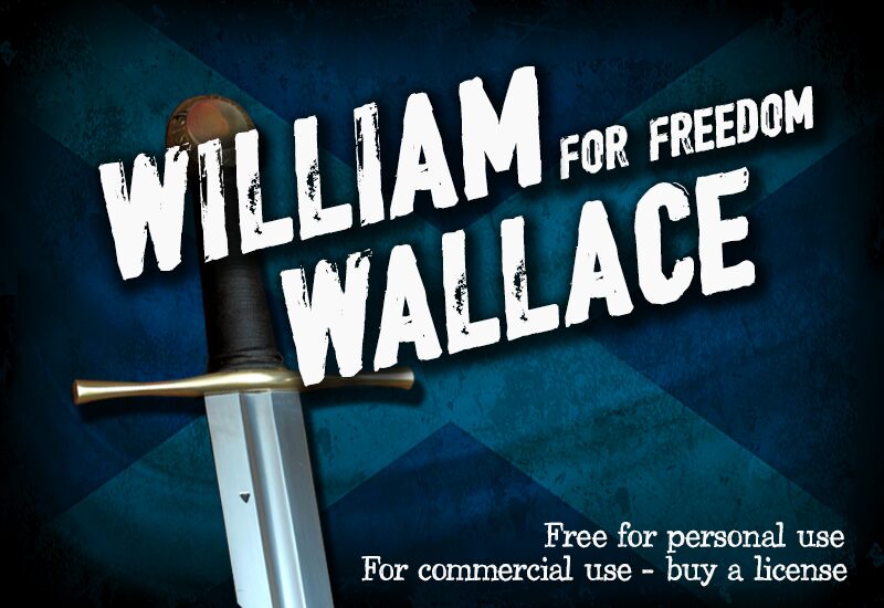 CF William Wallace Czcionka