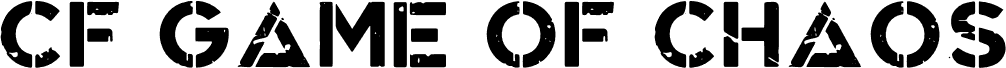 CF Game Of Chaos PER