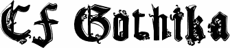 CF Gothika Regular