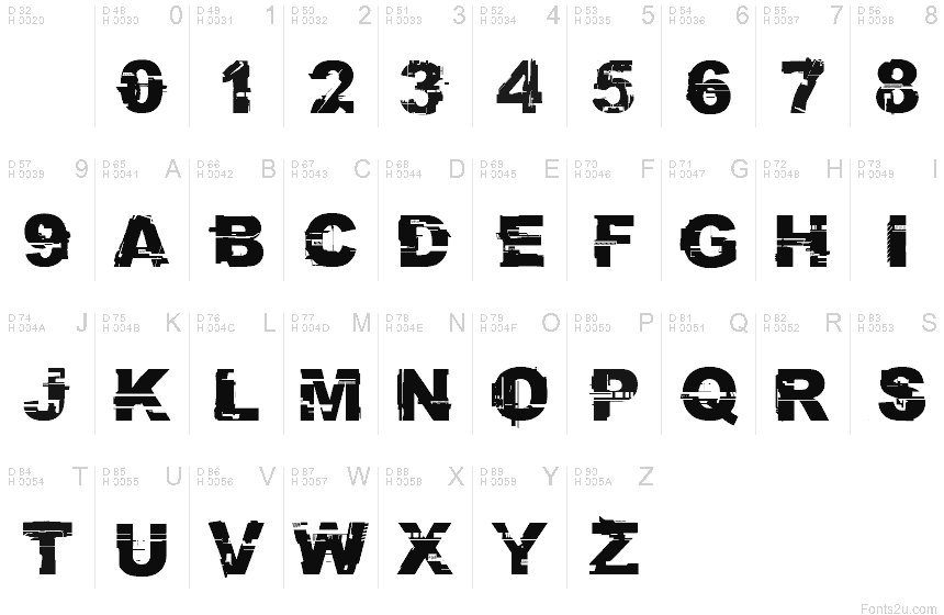 cf-glitch-city-regular-font-fonts2u