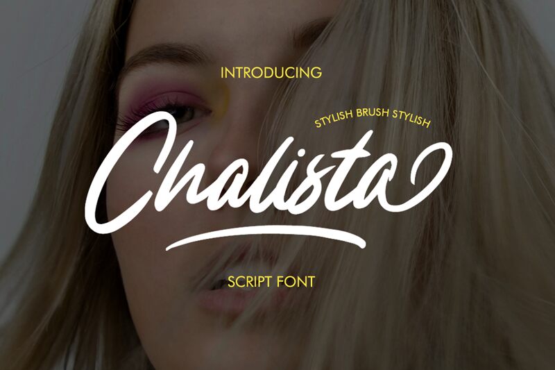 Chalista Schriftart