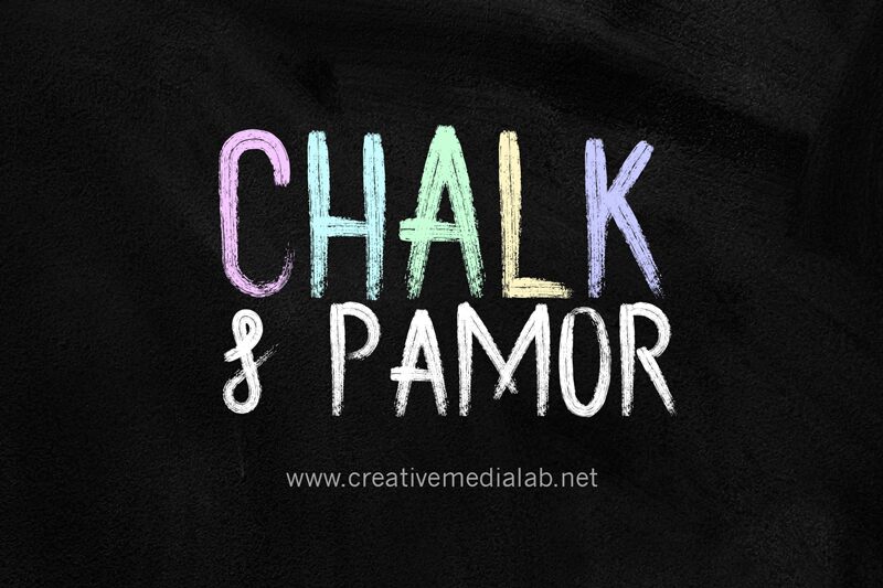 Chalk and Pamor Schriftart