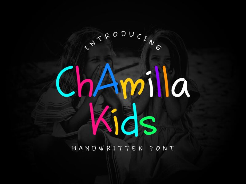 Chamilla Kids Schriftart
