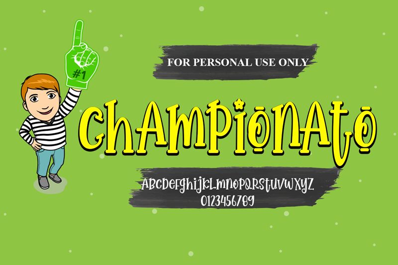 Championato Carattere