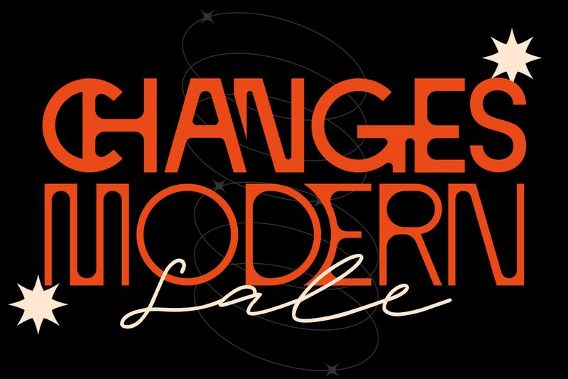 CHANGES MODERN Schriftart