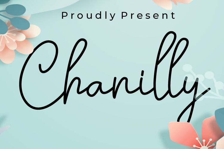 Chanilly フォント