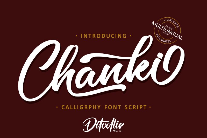 Chanki Schriftart