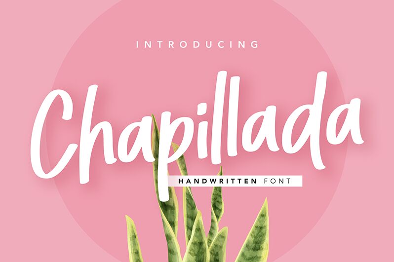 Chapillada Schriftart