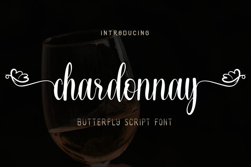 chardonnay Czcionka
