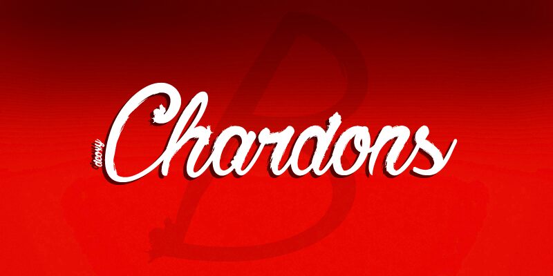 Chardons Brush Schriftart