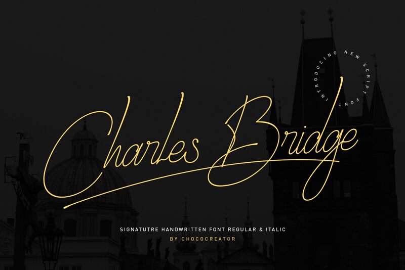 Charles Bridge Schriftart