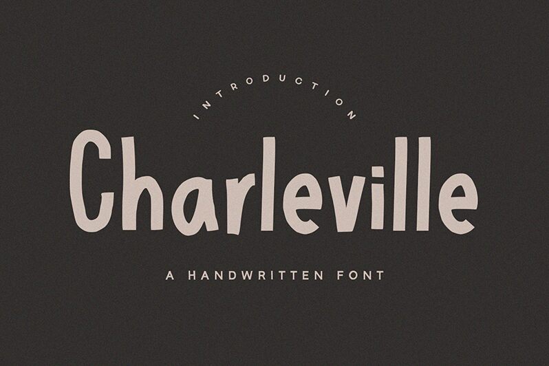 Charleville Schriftart