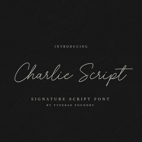 Charlie Script Schriftart