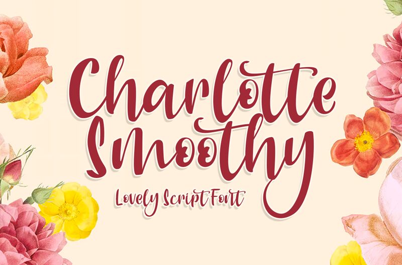 Charlotte Smoothy Schriftart
