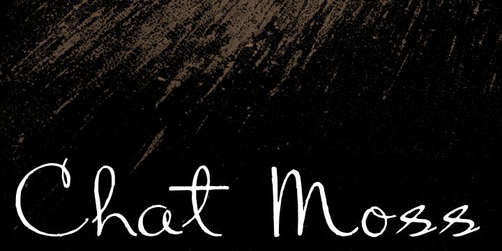 Chart Moss Schriftart