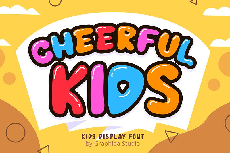 Cheerful Kids Schriftart