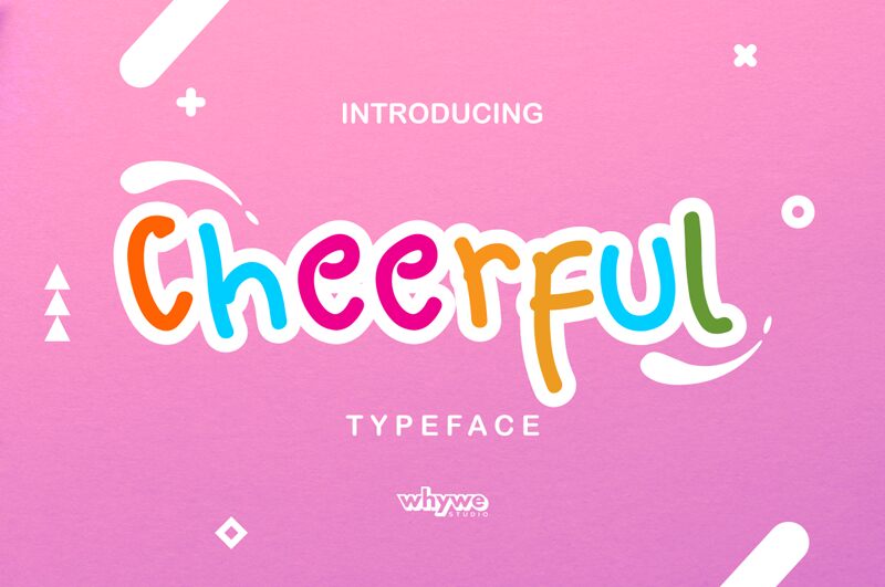 cheerful フォント