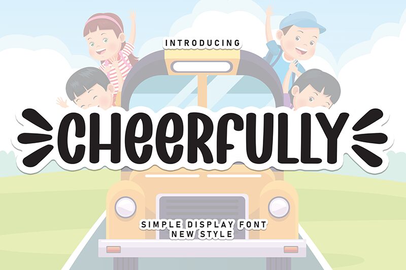 Cheerfully Schriftart