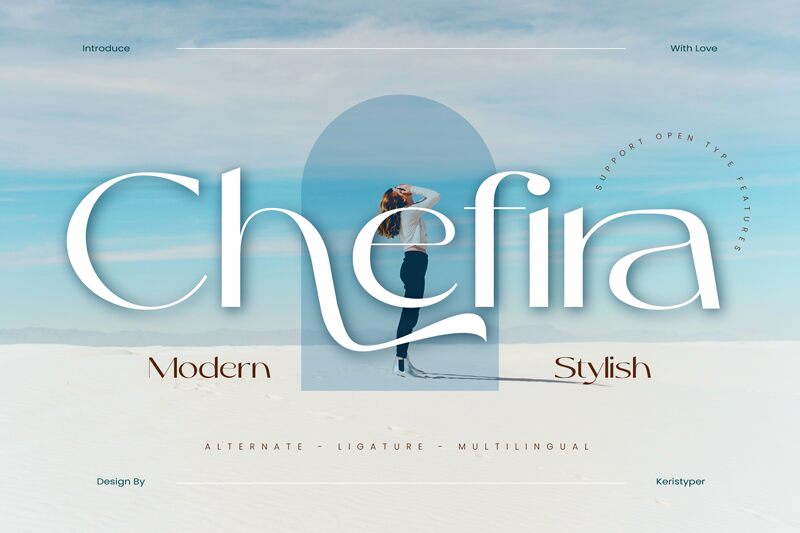 Chefira Schriftart