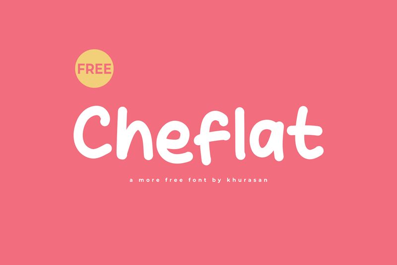 Cheflat Шрифт