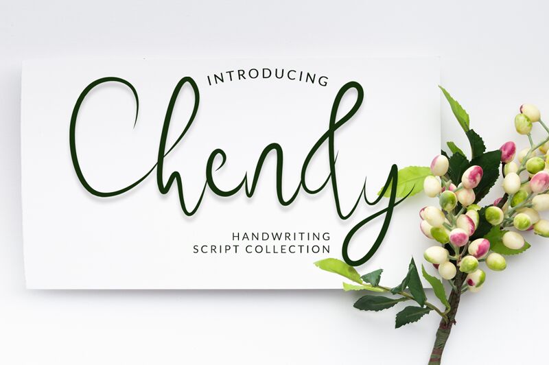 Chendy フォント