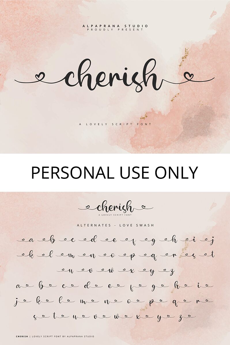 Cherish Font