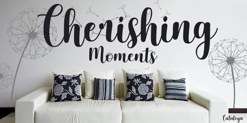 Cherishing Moments Schriftart